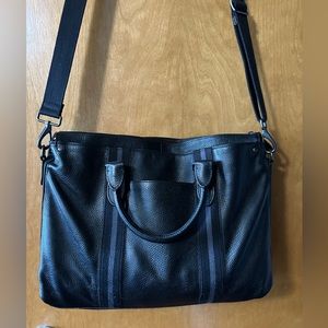 FOSSIL leather laptop bag